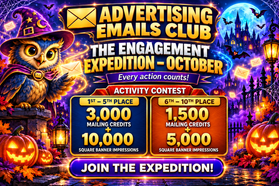 Advertising Emails Club - Engagement Expedition